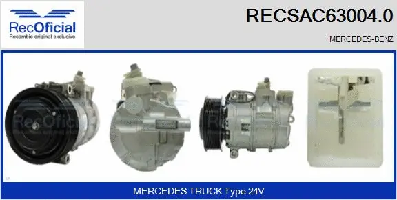 Compressor, air conditioning (RECSAC63004.0)