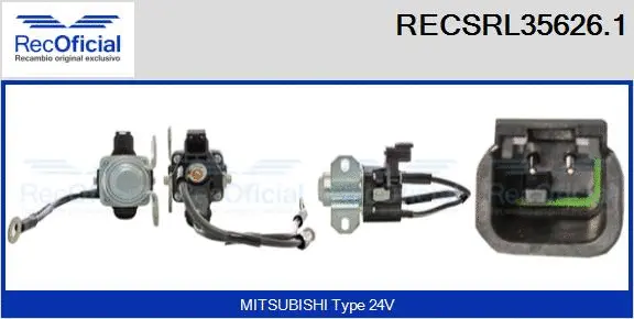 Relay, starter (RECSRL35626.1)