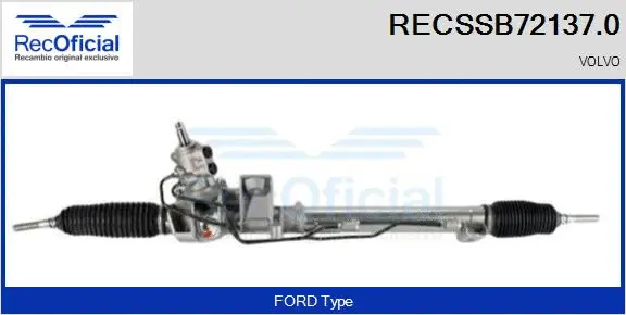 Steering Gear (RECSSB72137.0)