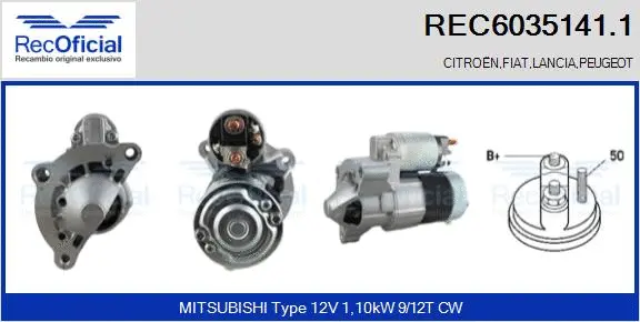 Starter (REC6035141.1)