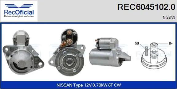 Starter (REC6045102.0)