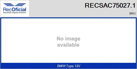 Compressor, air conditioning (RECSAC75027.1)