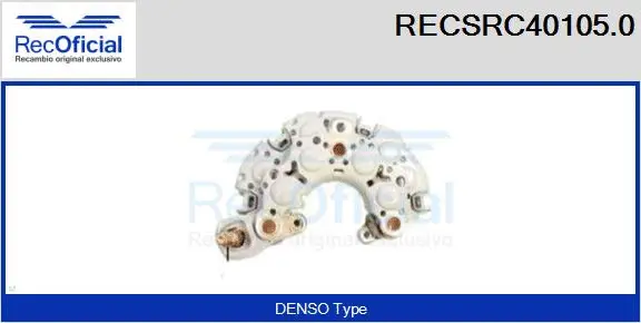 Rectifier, alternator (RECSRC40105.0)