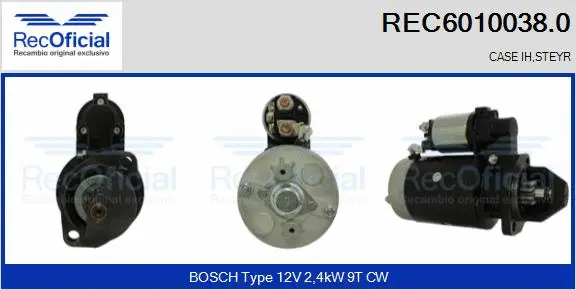 Starter (REC6010038.0)