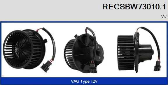 Interior Blower (RECSBW73010.1)