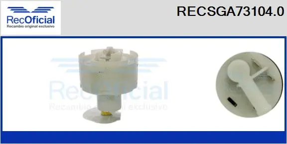 Fuel Feed Unit (RECSGA73104.0)
