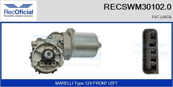 Wiper Motor (RECSWM30102.0)