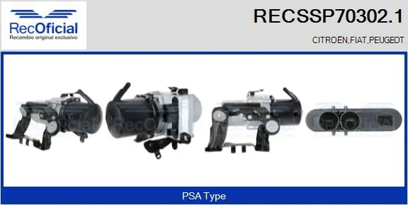 Hydraulic Pump, steering (RECSSP70302.1)