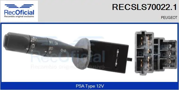 Steering Column Switch (RECSLS70022.1)