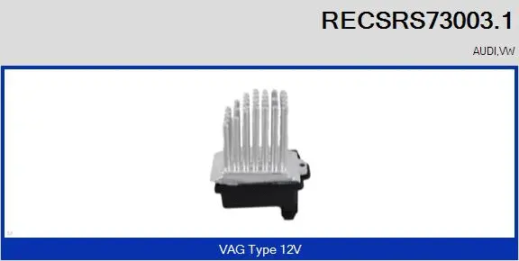 Resistor, interior blower (RECSRS73003.1)