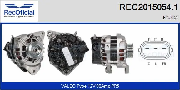 Alternator (REC2015054.1)
