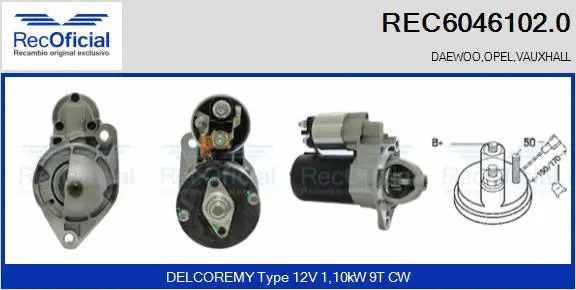 Starter (REC6046102.0)