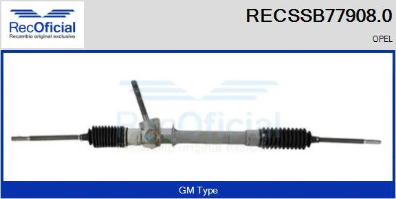 Steering Gear (RECSSB77908.0)