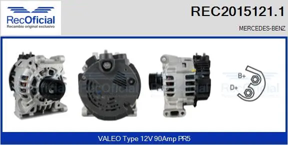 Alternator (REC2015121.1)