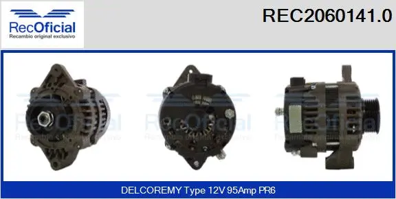 Alternator (REC2060141.0)
