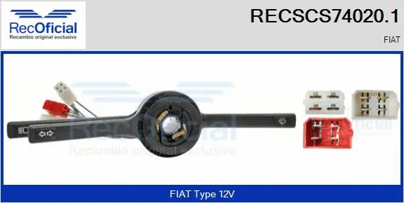 Steering Column Switch (RECSCS74020.1)