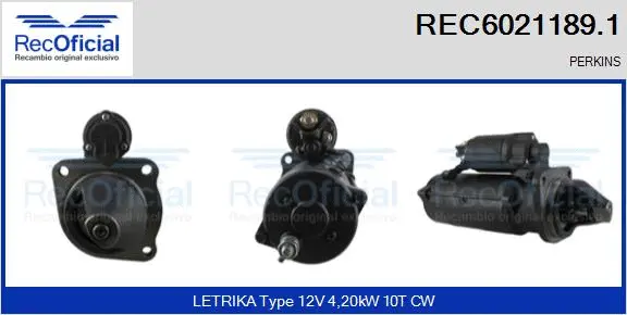 Starter (REC6021189.1)