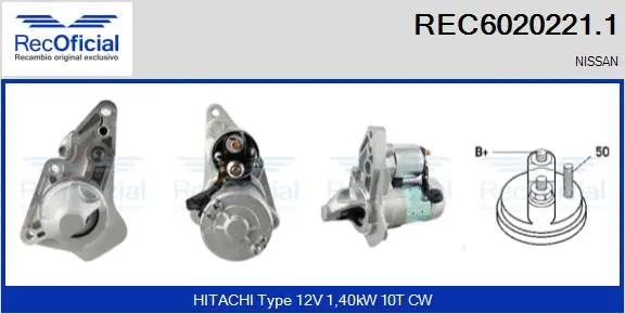 Starter (REC6020221.1)