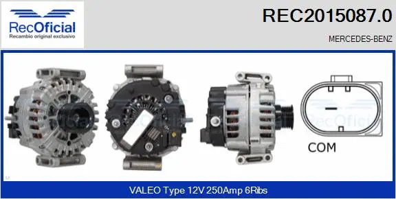 Alternator (REC2015087.0)