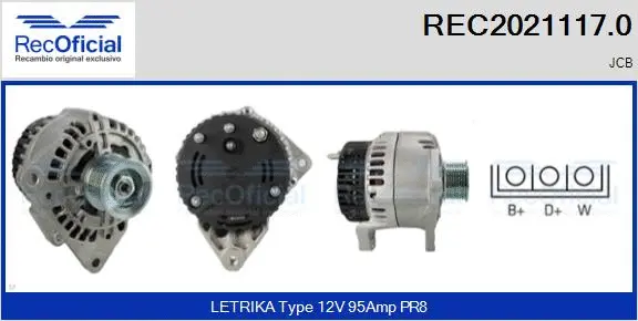 Alternator (REC2021117.0)