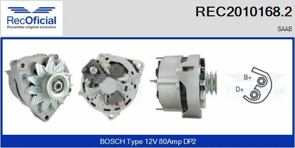 Alternator (REC2010168.2)