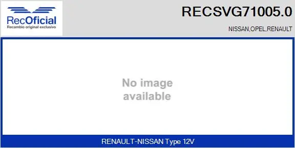 EGR Valve (RECSVG71005.0)