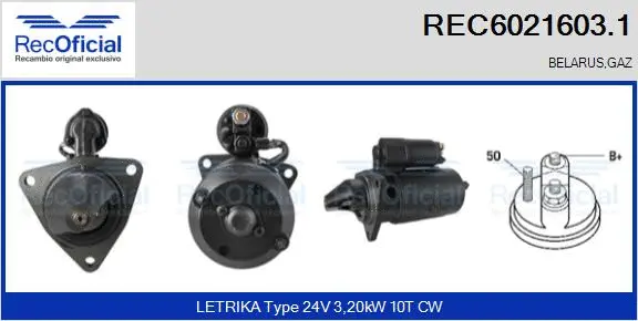 Starter (REC6021603.1)