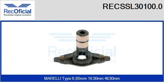 Slip Ring, alternator (RECSSL30100.0)