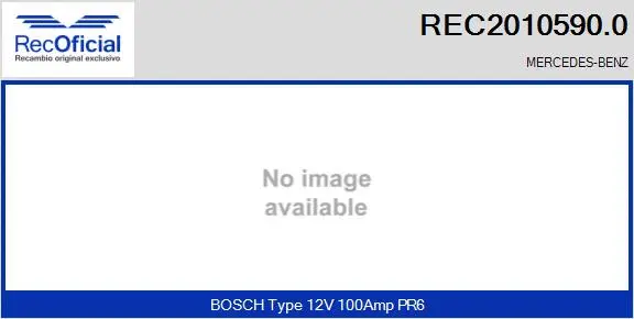 Alternator (REC2010590.0)