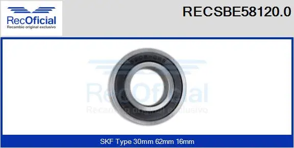 Bearing (RECSBE58120.0)