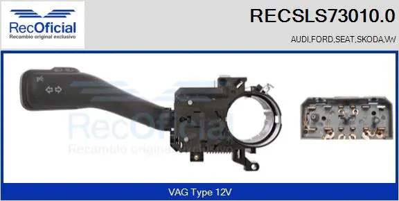 Steering Column Switch (RECSLS73010.0)