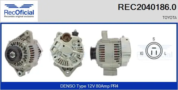 Alternator (REC2040186.0)