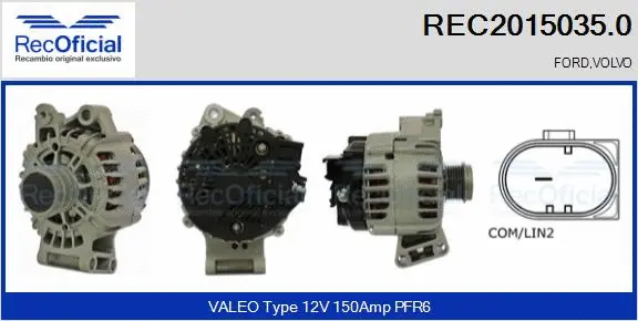 Alternator (REC2015035.0)