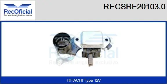 Alternator Regulator (RECSRE20103.0)