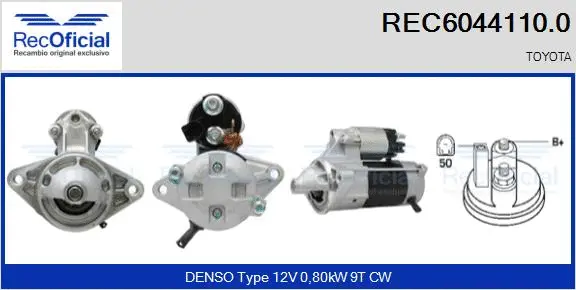 Starter (REC6044110.0)