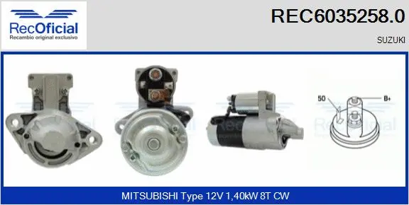 Starter (REC6035258.0)