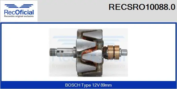 Rotor, alternator (RECSRO10088.0)