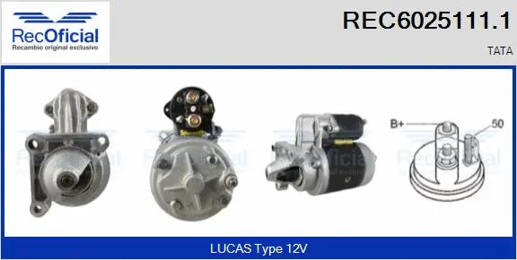 Starter (REC6025111.1)