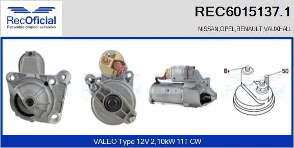 Starter (REC6015137.1)
