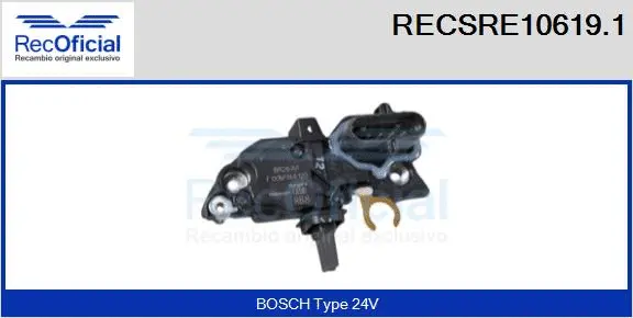 Alternator Regulator (RECSRE10619.1)