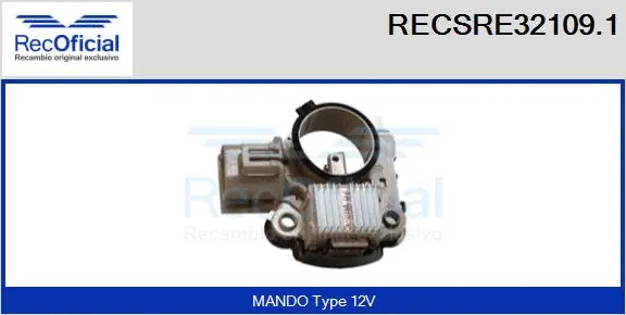 Alternator Regulator (RECSRE32109.1)