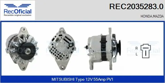 Alternator (REC2035283.0)