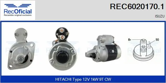 Starter (REC6020170.1)