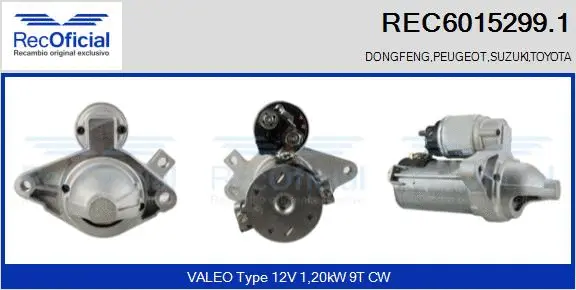 Starter (REC6015299.1)