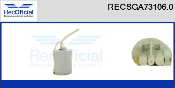 Fuel Feed Unit (RECSGA73106.0)