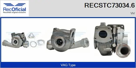 Charger, charging (supercharged/turbocharged) (RECSTC73034.6)