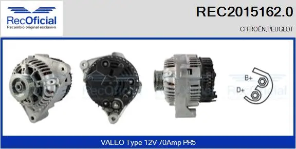 Alternator (REC2015162.0)