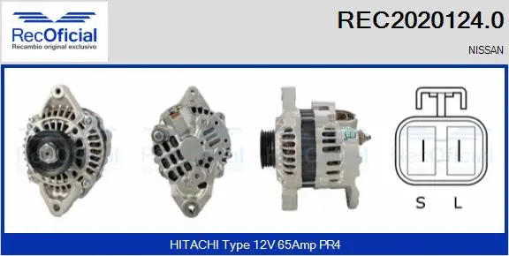 Alternator (REC2020124.0)