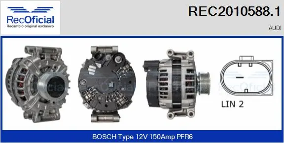 Alternator (REC2010588.1)