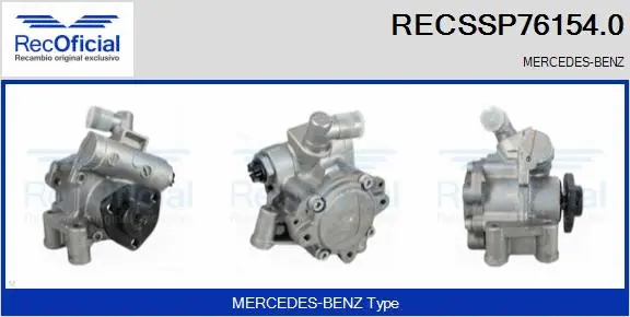 Hydraulic Pump, steering (RECSSP76154.0)
